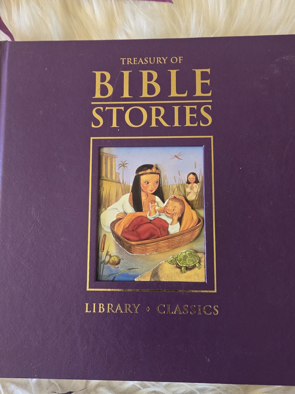 Treasury of Bible Stories (2007, Hardcover) Library Classics.